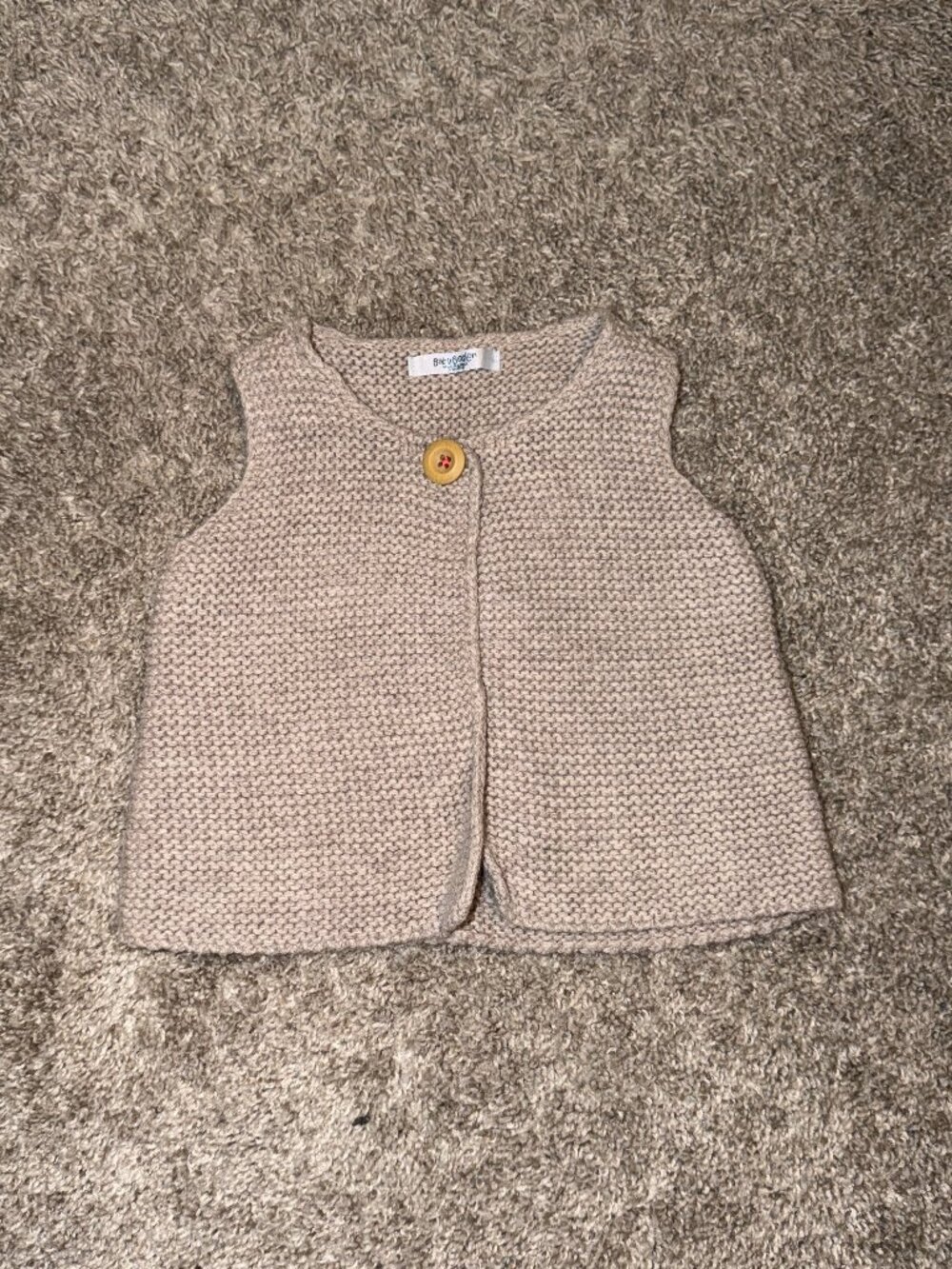 Baby Boden Knit Vest - Size 12-18 Mo